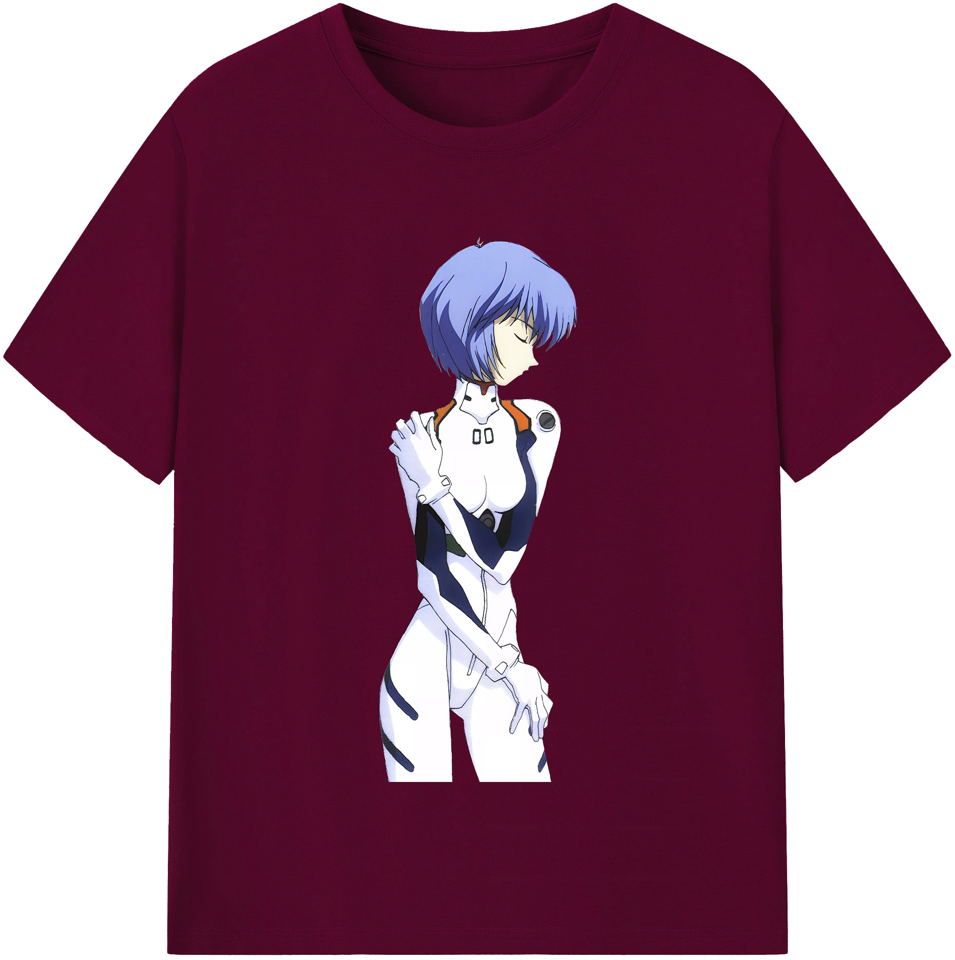 （画像用） EVA 新世紀エヴァンゲリオン レディースカジュアルプリントTシャツ（綿100％）